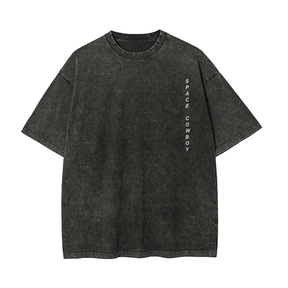 Cowboy Bebop Whatever Happens Vintage Oversized T-Shirt