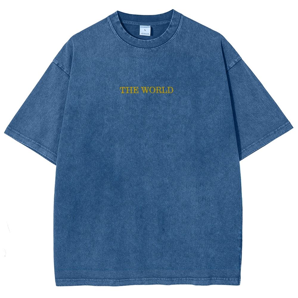 Jojo's Bizarre Adventure Unisex Fit Washed T-Shirt