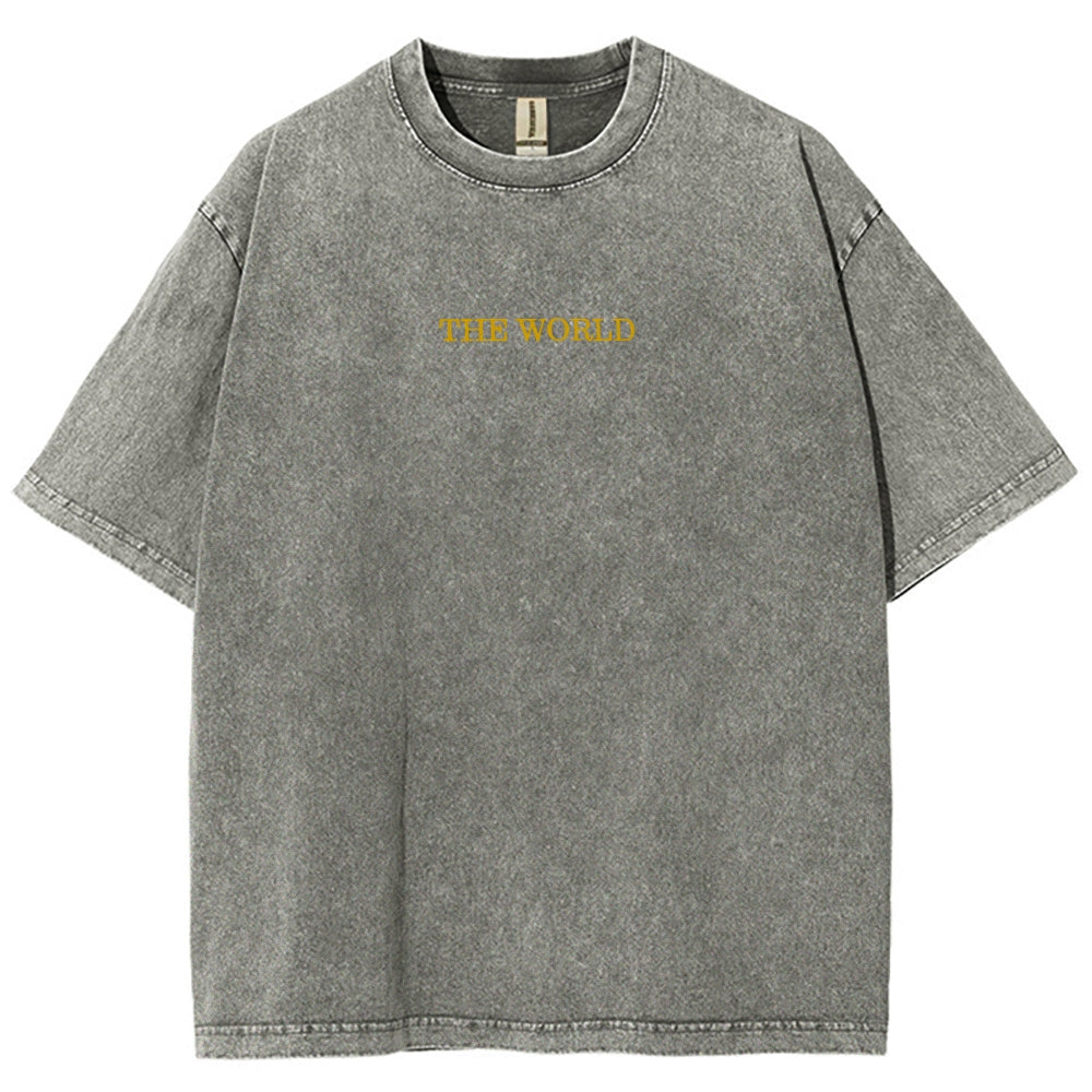 Jojo's Bizarre Adventure Unisex Fit Washed T-Shirt