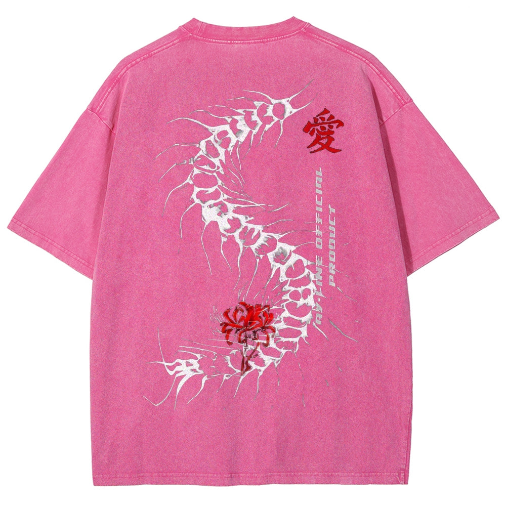 Tokyo Ghoul Kaneki Ken Quote Unisex Fit Washed T-Shirt 2502003919