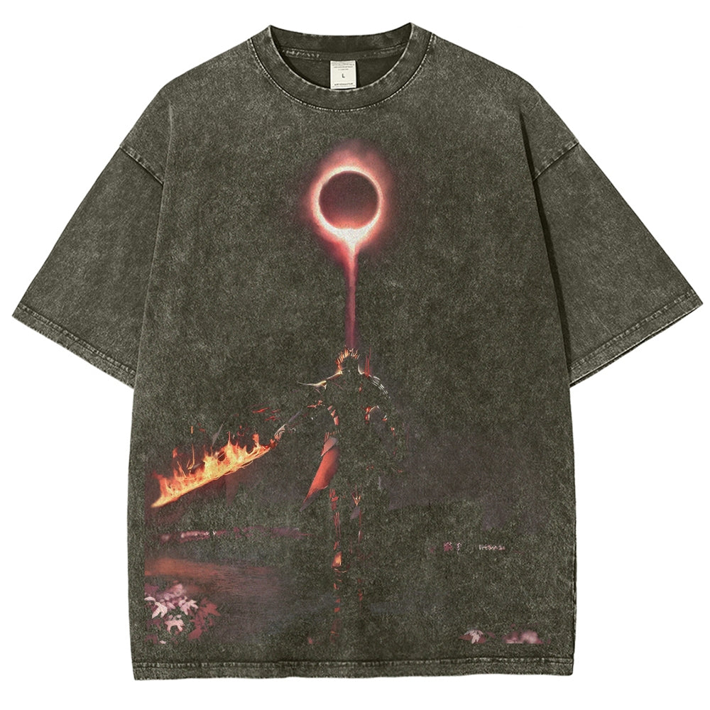 DARK SOULS Unisex Fit Washed T-Shirt 2502006370