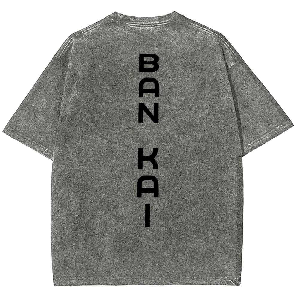 Bleach Vintage Rukia Kuchiki Unisex Fit Washed T-Shirt 2504003161