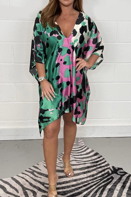 Casual printed dress