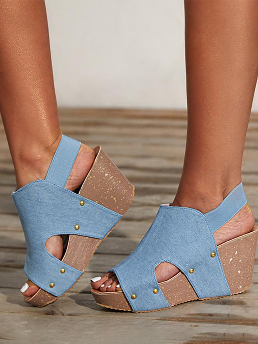 Women's wedge sandals