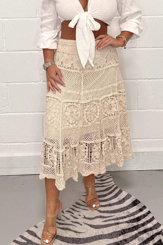 Crochet Midi Skirt