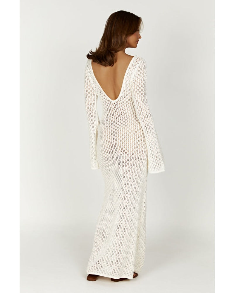 2024ss sexy loose slim beach dress