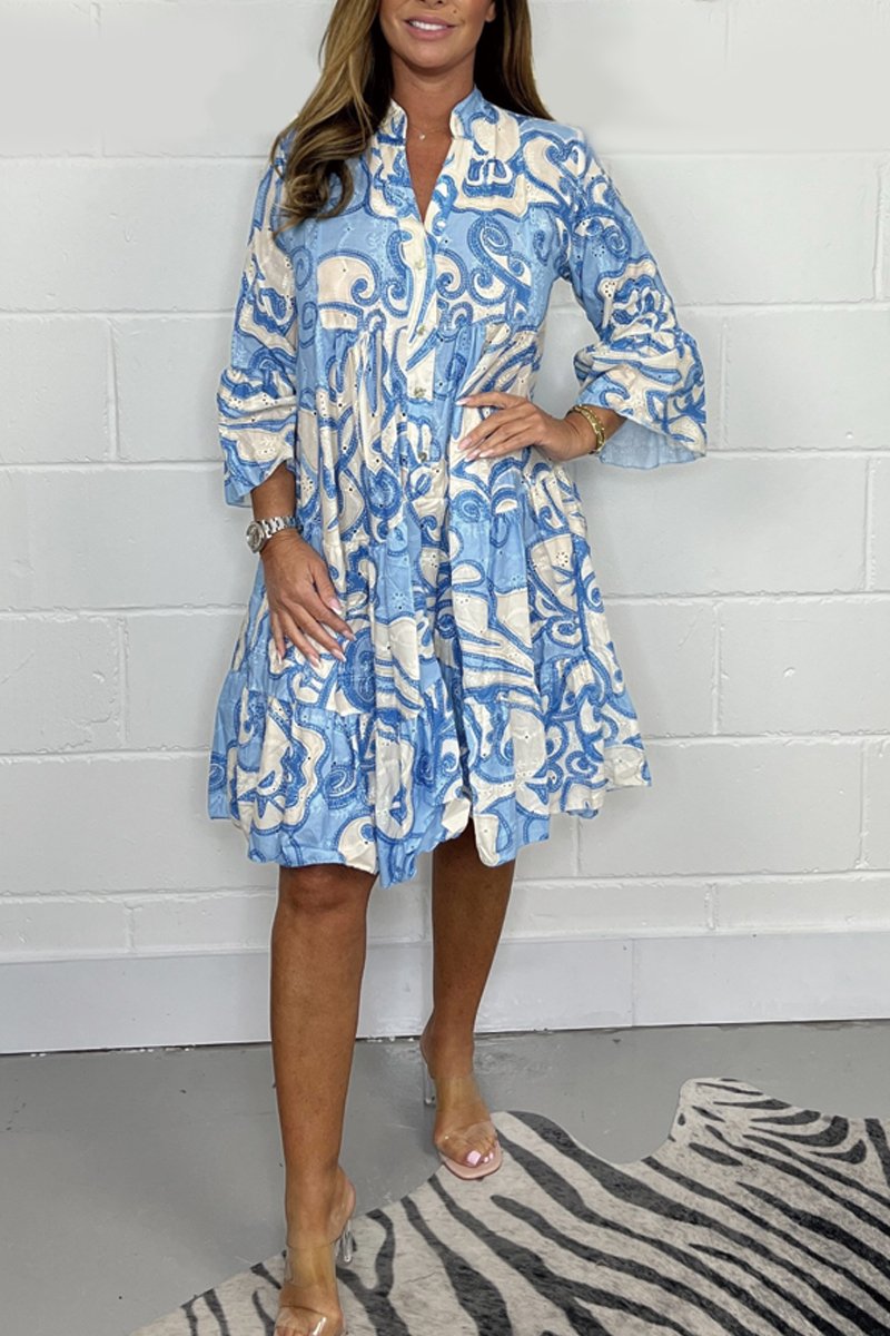 Casual printed dress