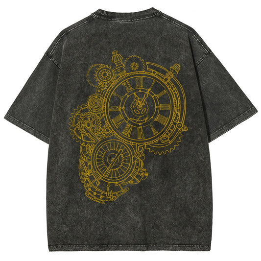 Jojo's Bizarre Adventure Unisex Fit Washed T-Shirt