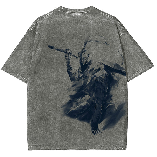 DARK SOULS Unisex Fit Washed T-Shirt 2502006235