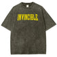 Invincible Unisex Fit Washed T-Shirt 2503009496