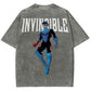 Invincible Unisex Fit Washed T-Shirt 2503010122