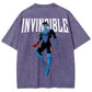 Invincible Unisex Fit Washed T-Shirt 2503010122