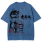 Attack on Titan Eren Yeager Oversize Washed T-Shirt 2504008704