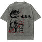 Attack on Titan Eren Yeager Oversize Washed T-Shirt 2504008704