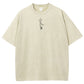 Attack on Titan Eren Yeager Oversize Washed T-Shirt 2504008704