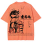 Attack on Titan Eren Yeager Oversize Washed T-Shirt 2504008704