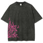JoJo's Bizarre Adventure Floral JoJo Oversized Vintage Shirt