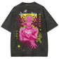 JoJo's Bizarre Adventure Floral JoJo Oversized Vintage Shirt