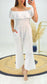 One-shoulder Cutout Casual Jumpsuit
