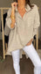 Casual Cotton and Linen Long Top