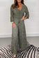 Lace V-neck suit