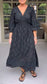 Casual V-neck Hollow Dress
