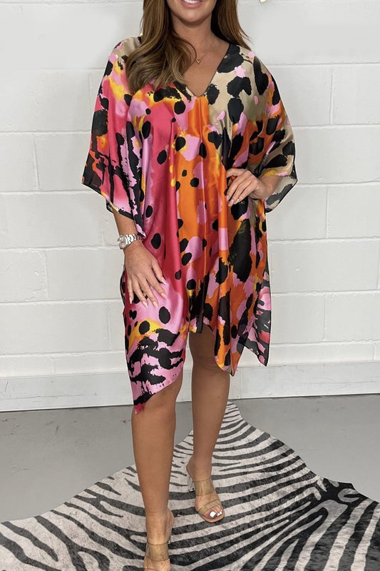 Casual printed dress