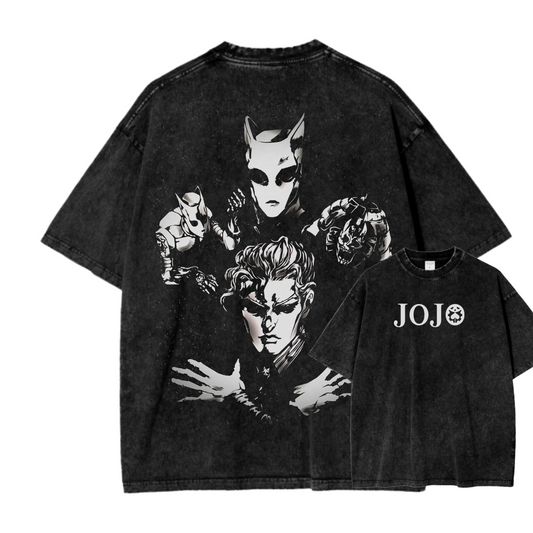 Yoshikage Kira Unisex Fit Washed T-Shirt