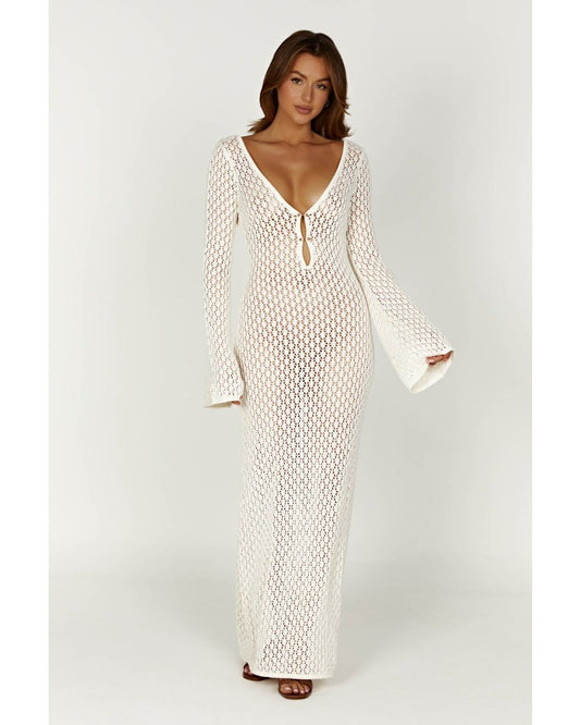 2024ss sexy loose slim beach dress