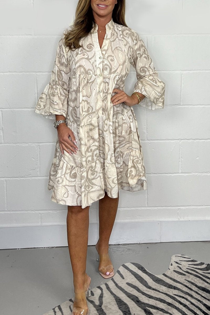 Casual printed dress