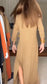 Women's Casual Solid Color V-neck Comfortable Dress