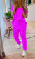 Casual loose pants two -piece suit