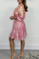 Bronzed metallic dress