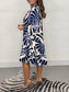 Women's print Kua casual dress