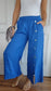 Women's Cotton and Linen Solid Color Casual Shirt