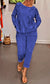 Bronzing casual loose two-piece set