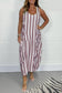 Women's Striped Sleeveless Dress