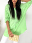 Women's Casual Solid Color Button Front Blouse