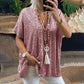 Sequenant V -neck T -shirt top